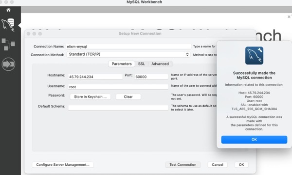 MySql Test Connection MySql Test Connection